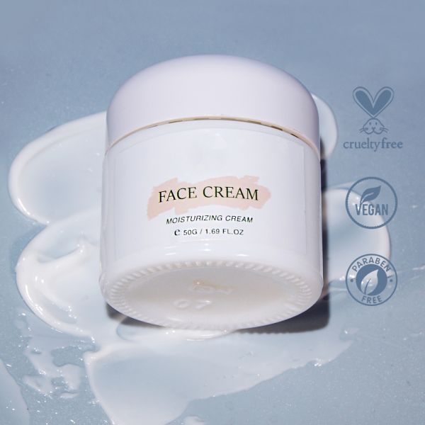 OEM ODM de marca privada humectante antienvejecimiento crema de cara nocturna para la piel clara