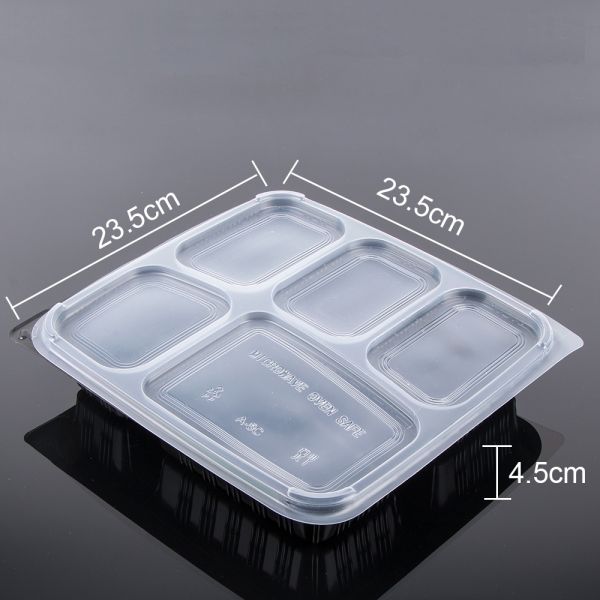Non Toxic Eco Healthy 23.5*23.5*4.5cm Airline Meal Tray