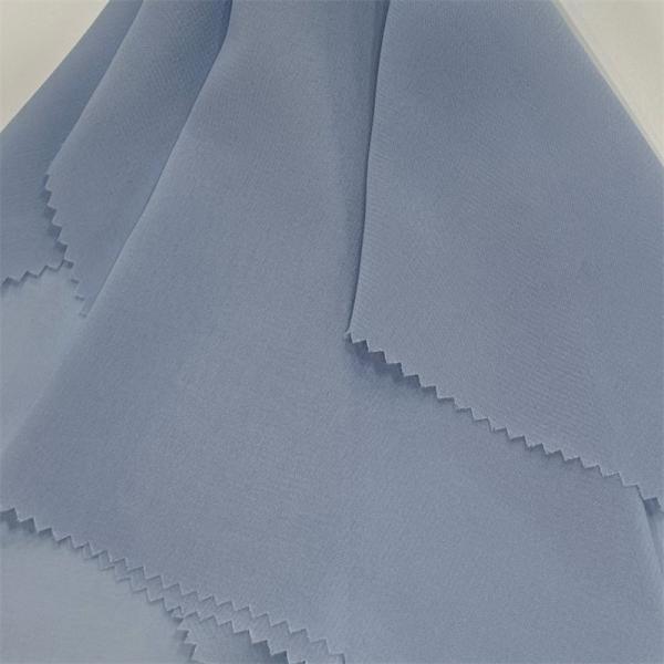 97GSM Lightweight Chiffon Fabric 50D+50D*50D+50D Composite Silk Chiffon Fabric
