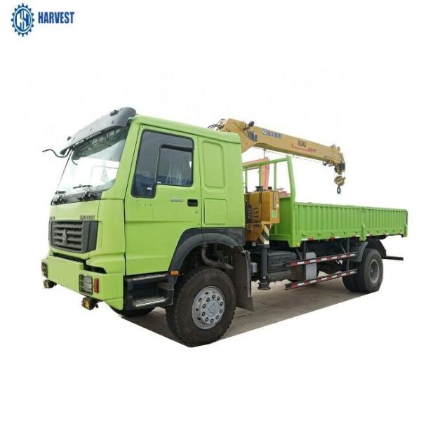 20kw puissance 4x4 conduisant la capacité 6,3 Ton Telescopic Boom Crane de HOWO