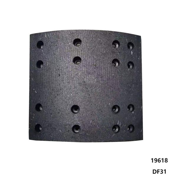DAF Truck Brake Linings With Rivets 19618 19617 DF31 DF30