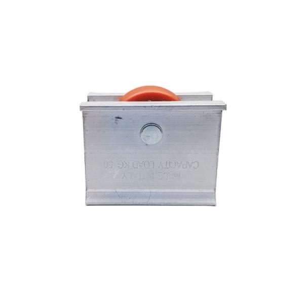 Middle East Hot Sales 2mm Thickness Aluminium Housing Single V Groove Nylon Pulley Wheel Aluminium Housing Sliding Door And Window Rollers