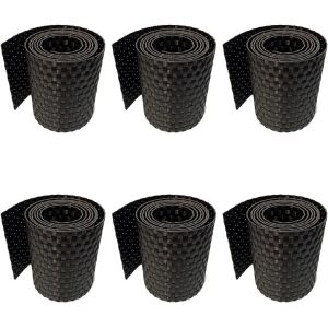 Tela de cercas de PVC para jardines para exteriores