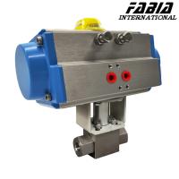 Valve pneumatique à haute pression à double sens à billes de dent interne
