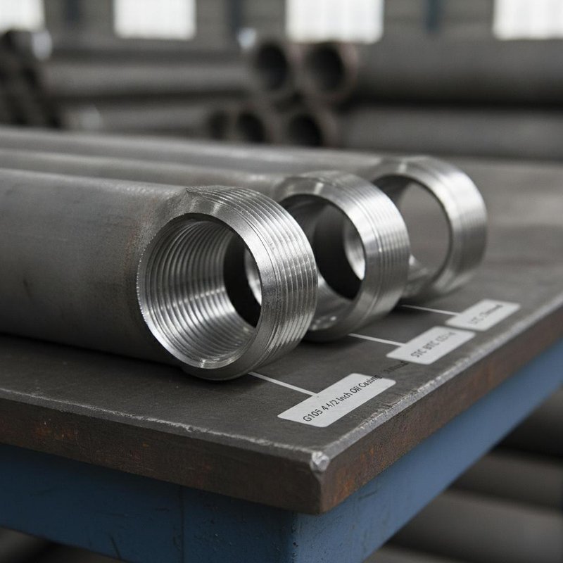 G105 Grade API 5CT Oil Casing Pipe with Buttress Thread and Copper Coated Surface