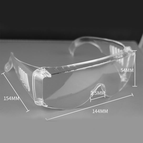 Eye Protection Medical Safety Goggles Anti Fog Splash Proof PC Frame Material