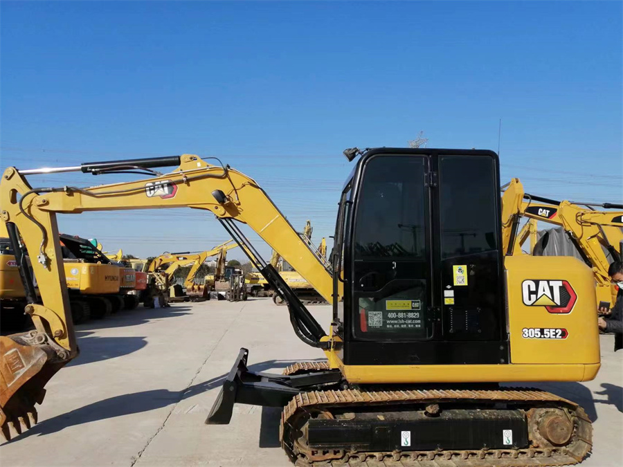 5 тонн используемый экскаватор Crawler CAT 305,5 E2 мини