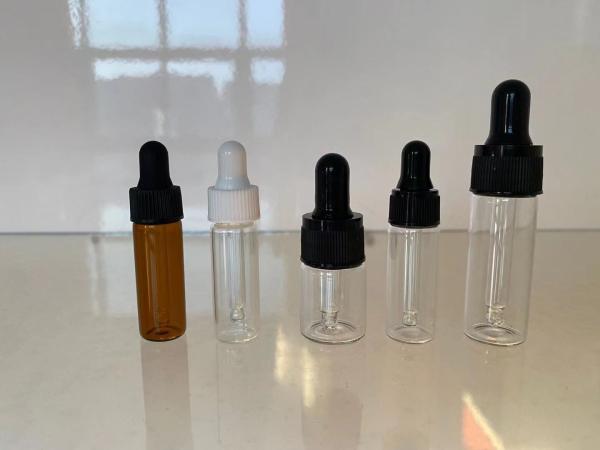 Personal Care 4ml Empty Essential Oil Bottles With Screw Cap