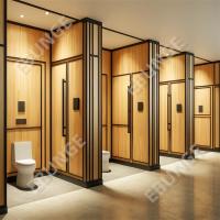 Les cloisons de salle de bains en acier inoxydable