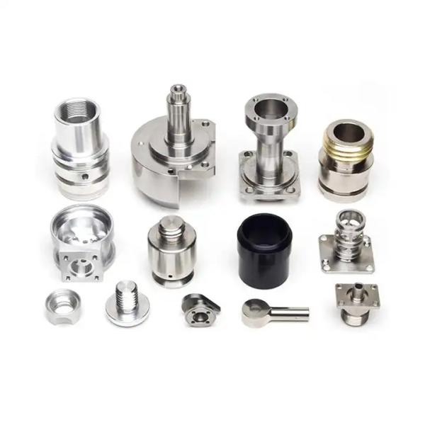 Partes de usinagem CNC de aço inoxidável polido personalizadas