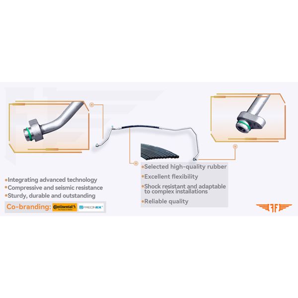 92480-4W010 Manguera de succión de CA para Nissan Pathfinder Infinity para 3.5L QX4 2001