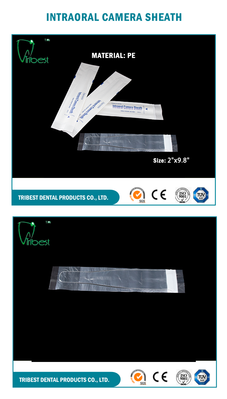 Plastic Dental Intraoral Camera Sheath Sleeves 2