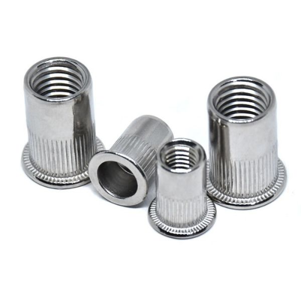 Custom Flat Head Stainless Steel M6 Blind Rivet Nut