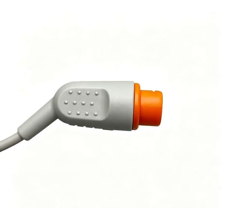 3.3 Meter IBP Transducer Cable Medical Grade Transducer Adapter Cable 10 Pin