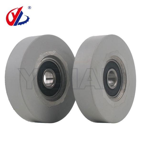 φ65*φ8*30mm Rubberized Pressure Roller Press Wheels for Edge Banding Machine