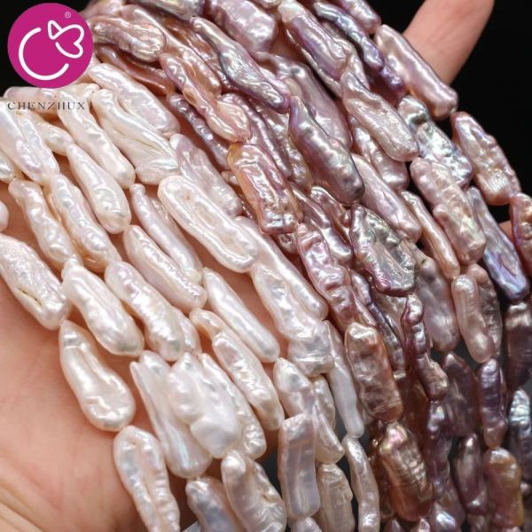 Natural Pearl Beads Jewelry Baroque Special-shaped Pipa Strong Light 20-25mm Freshwater Pearl Loose Beads for Jewelry Making
