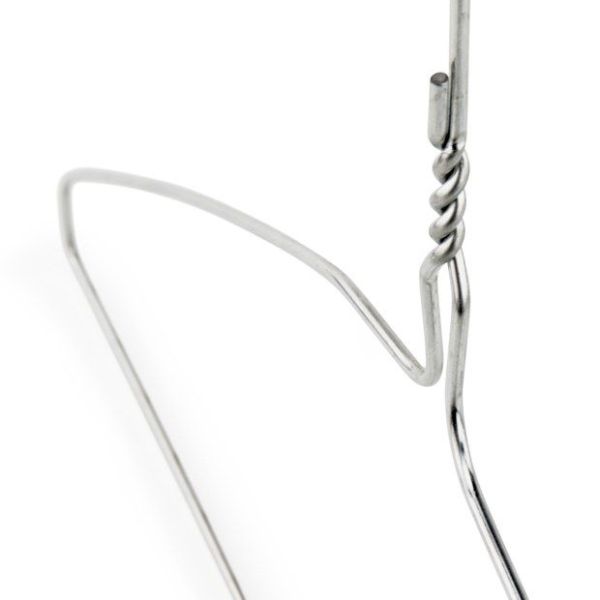CO Galvanized Steel 16 Inch 2.1mm Wire Shirt Hangers