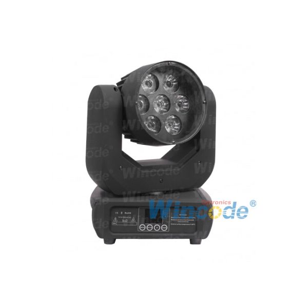 Портативный прожектор для сцены 7 штук * 15 Вт, Beam Bar Club Lighting с светодиодным дисплеем