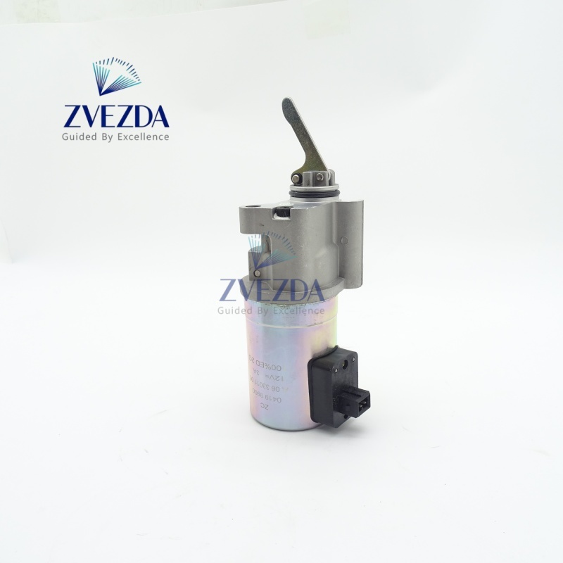 BF4M2012 12V Fuel Shutoff Kubota Stop Solenoid 04199900 04206914 04199904 Custom