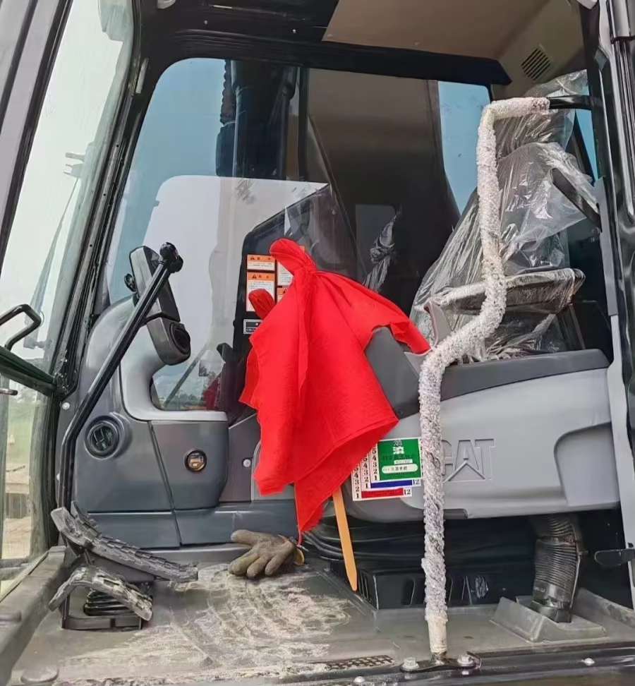 Ancienne pelle excavatrice Caterpillar 326 d'occasion, pelle hydraulique sur chenilles pour l'agriculture