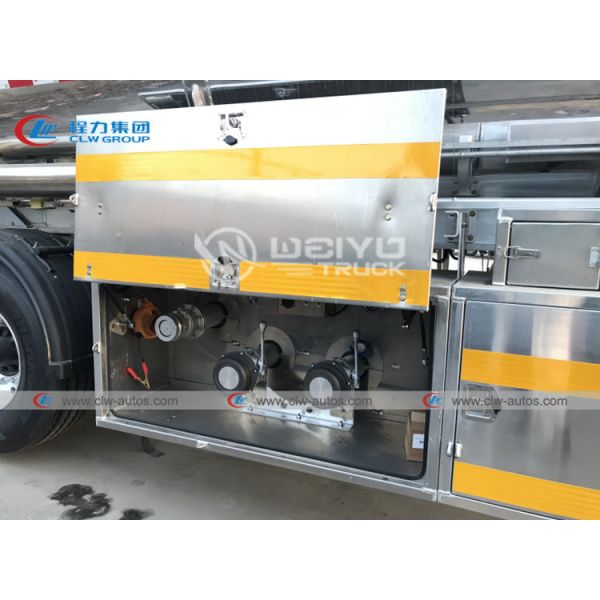 SASO ADR 3 Axle 5454 Aluminum Alloy Oil Tanker Trailer 42000L