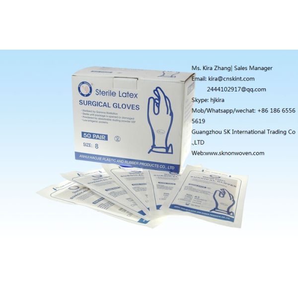 Disposable Powder Latex  Medical Nitrile Gloves