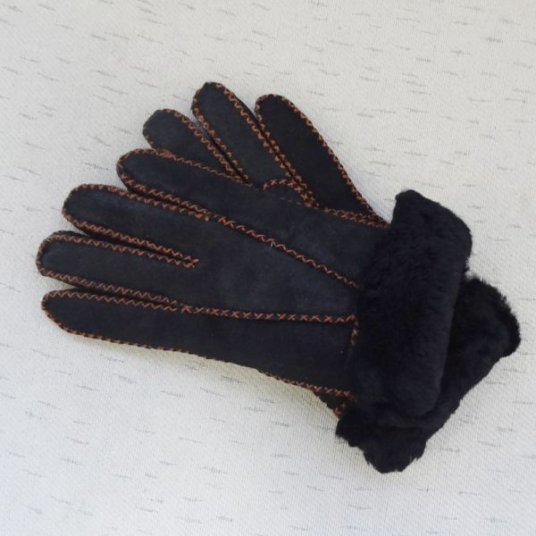Wholesale factory price Australia shearling leather gloves sheepskin