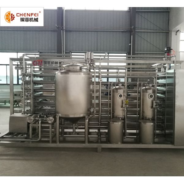 SS304 Sterilizer Machine Jam Tubular In Tube Sterilizating System ISO9001