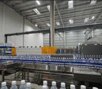 Customizable Plastic Bottle Conveyor For 42,000 BPH Bottled Water Production Line