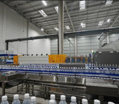Customizable Plastic Bottle Conveyor For 42,000 BPH Bottled Water Production Line