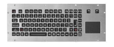 Marine Console áspera PS2 USB prendeu o teclado do metal da compatibilidade eletrónica
