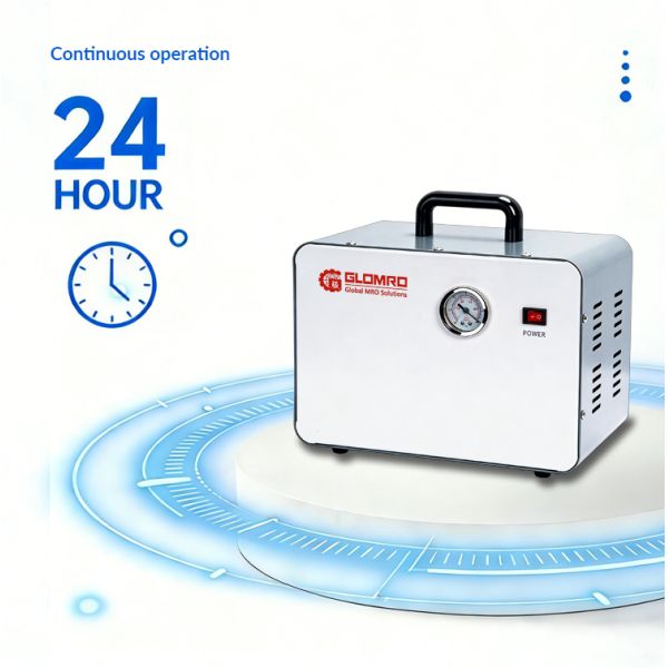 High Vacuum Portable Oil-Free Diaphragm Pump Low Noise Lab Equipment Adjustable Positive & Negative Pressure