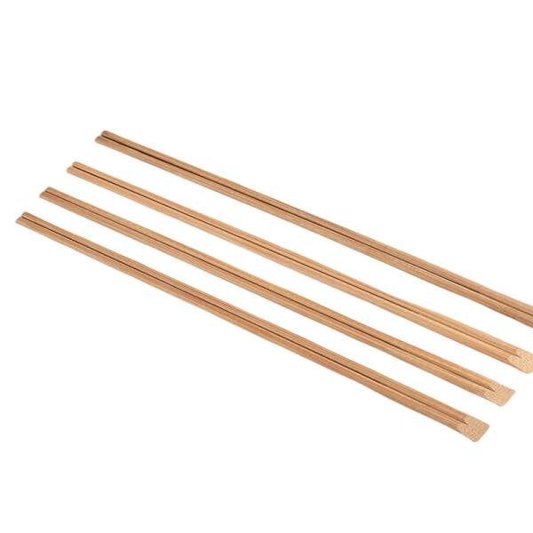 Des baguettes en bambou carbonisées de 21 cm 4,8 mm de qualité alimentaire