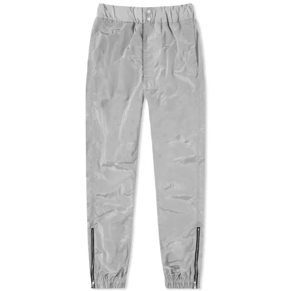 Tapered Fit Ankle Zip Nylon Sportswear Joggers Men Windbreaker Pants With Zippers