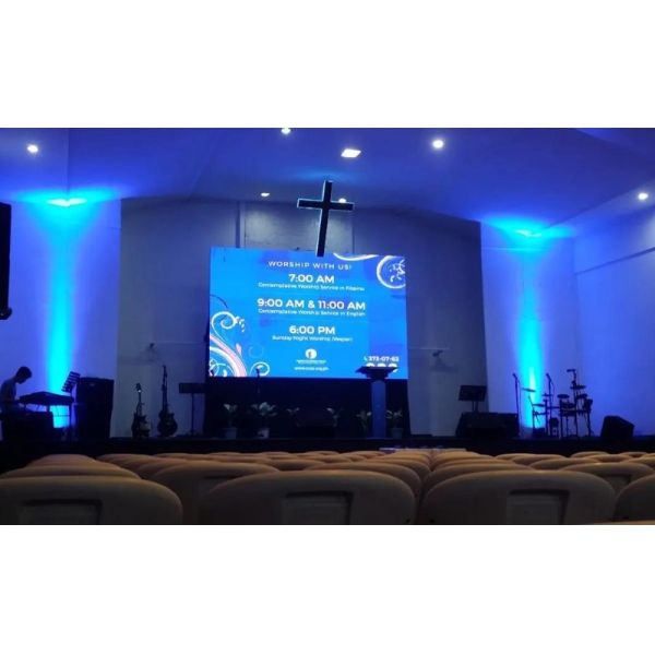 P3.91 Church LED Screen 3m*2m For Worship, Sermons, And Live Events