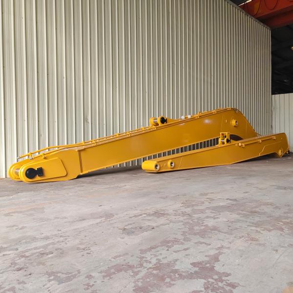 Volvo EC480 Long Reach Boom jaune 26ft-105ft Parfait pour les excavatrices de 20 à 50 tonnes