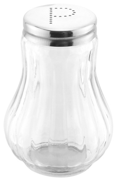 Distributeurs de sauce de soja et de pétrole de dispositifs trembleurs de sel et de poivre/pots en verre haut transparents de condiment