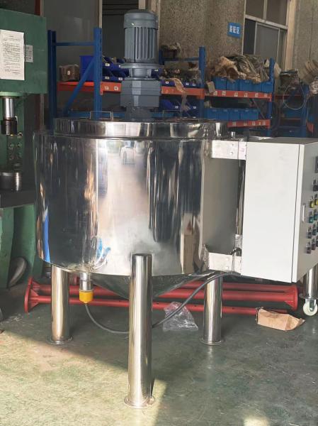 Food Grade 2000L Stainless Steel Mixing Tanks Chemical Batching Blending