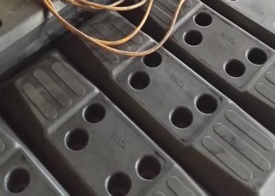 Corrente no tipo comprimento das almofadas de borracha 600mm da máquina escavadora para a máquina da construção