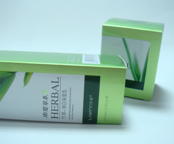 Cosmetic Paper Boxes Tuck End Folding Cartons For Skincare Packaging