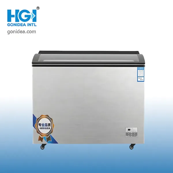 Factory Price Commercial Ice Cream Gelato Display Freezer Frozen Food Display Cabinet