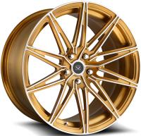 5x112 Audi R8 1 pièce roues forgé 18 19 20 21 22 pouces jaune visage de la machine