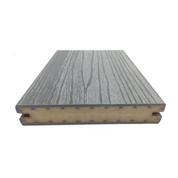 Espuma de PVC resistente ao deslizamento ASA Decking exterior Estilo de design moderno para fornecer tração