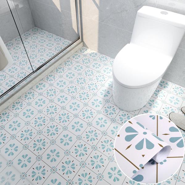 Self Adhesive Waterproof Non Slip Floor Sticker for Bathroom and Kitchen