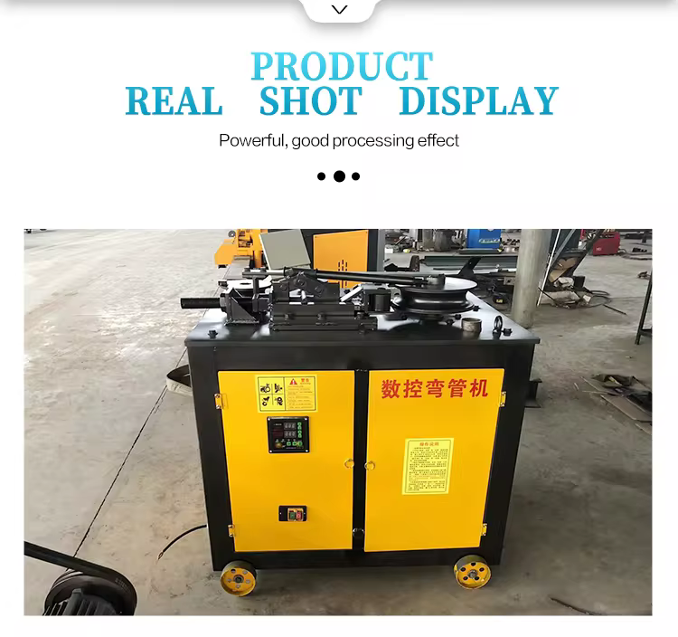 Pipe Bending Machine Type WG38 Automatic Primary Shaping Steel Bar and Tube Bender