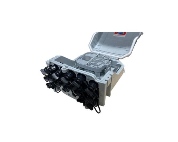 Preterminated 16 SC Outdoor Fiber Optic Distribution Box IP65