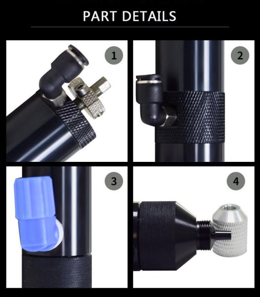 Pneumatic Suction Dispensing Valve Cylinder Type CNC Turning And Milling HJD32L