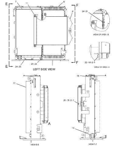 245-9360 radiador del refrigerador de aceite de la hidráulica 245-9359 326-3898 para el sistema de enfriamiento de motor del  330D 336D C9