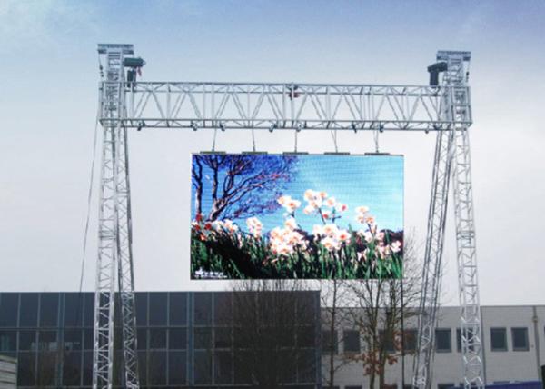 O arrendamento exterior da grande propaganda clara conduziu o elevado desempenho da cor completa da tela
