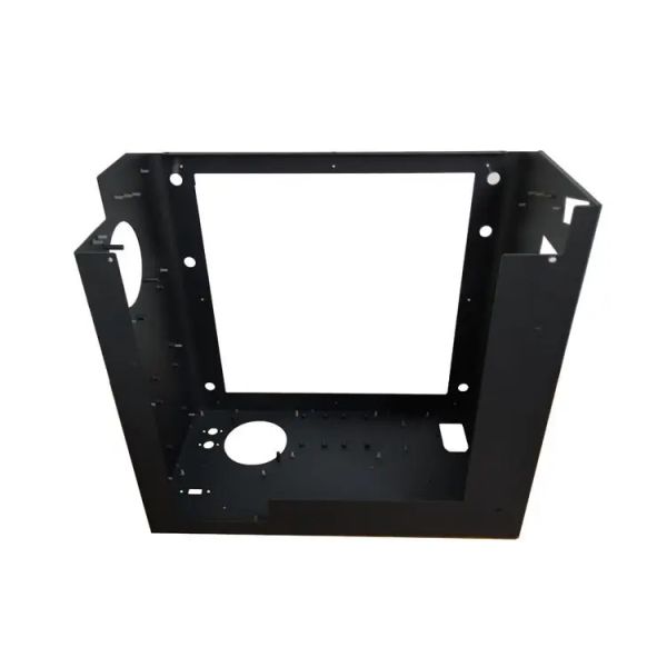 Алюминиевая штамповая изгибающая листка Металлические детали Изготовление Порошковое покрытие